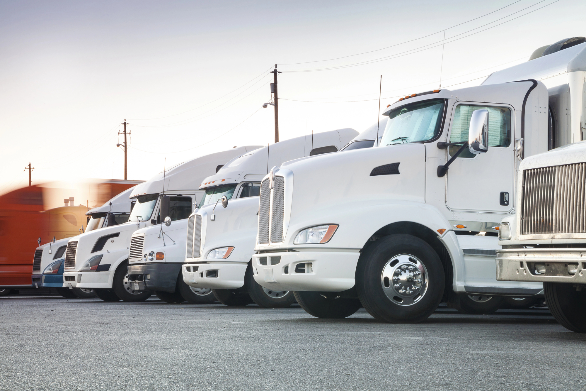 Truck Fleet Delivery Trucks
